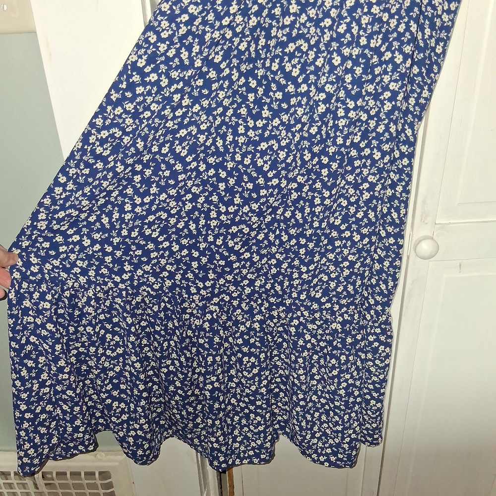 Sienna Sky Navy Floral Midi Dress - Picture 8 of 8